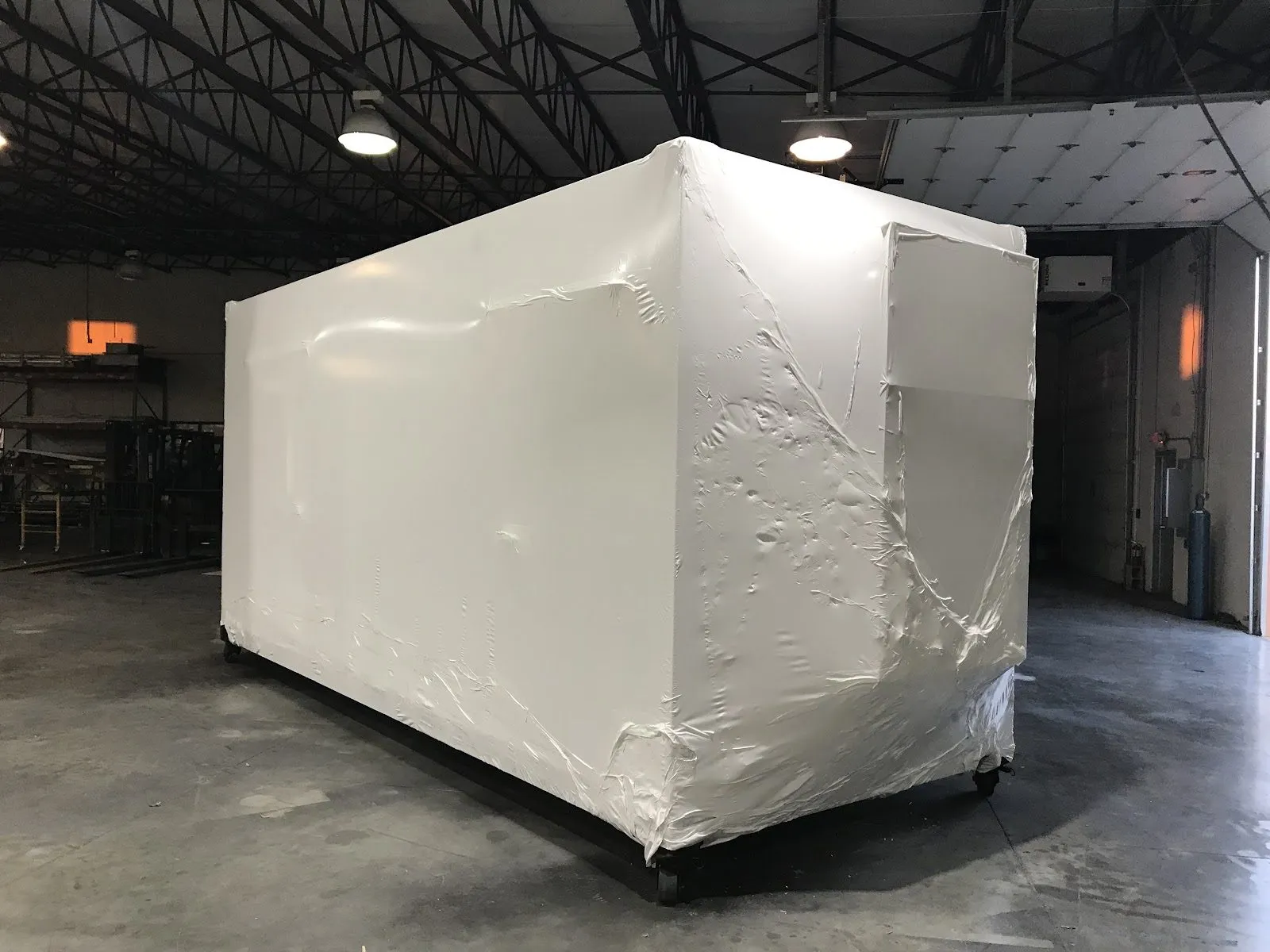 Biologics Modular shrink wrap project, photo 2