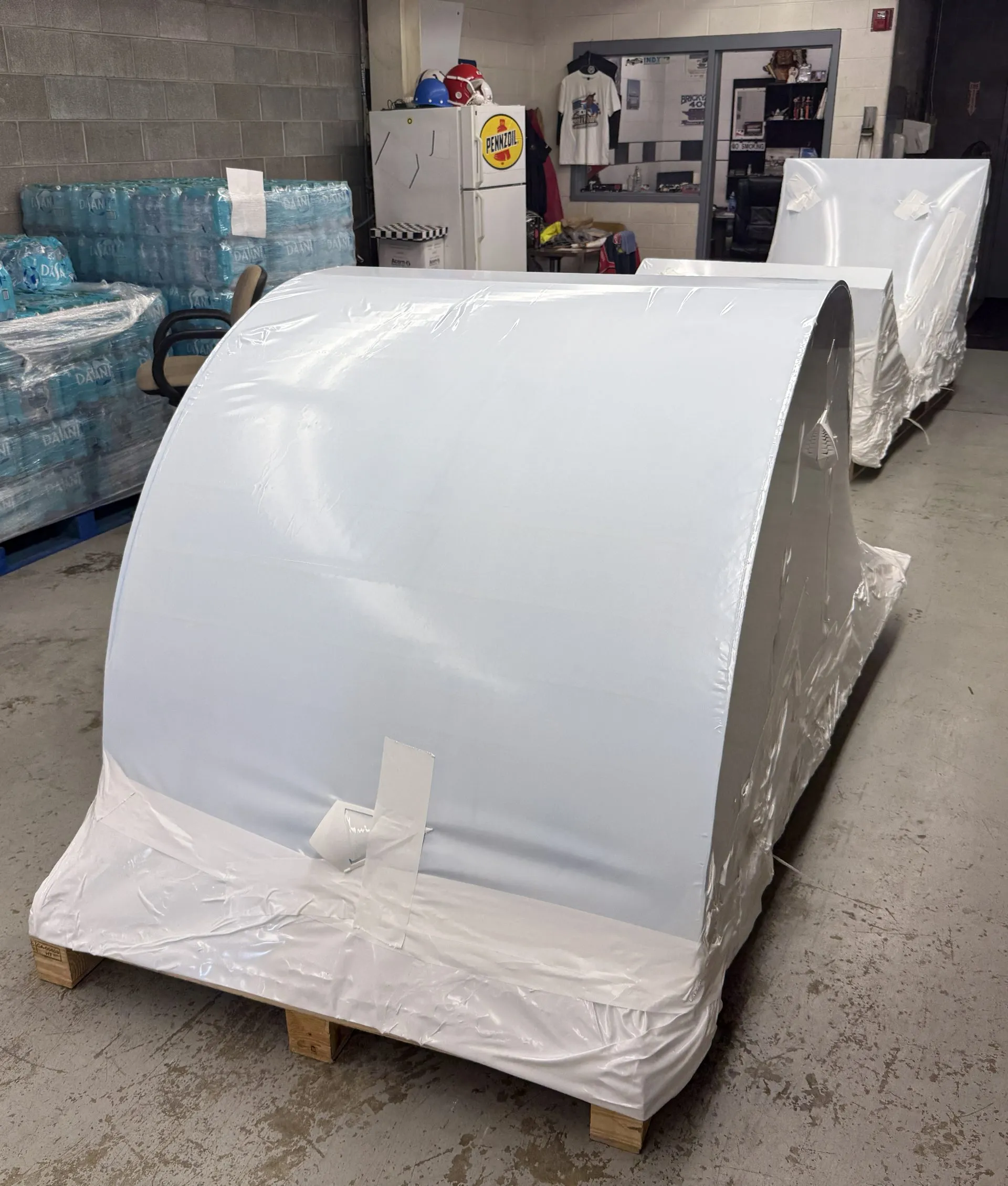 Indianapolis Motor Speedway, Motorsports & Entertainment shrink wrapping by Shrink Masters