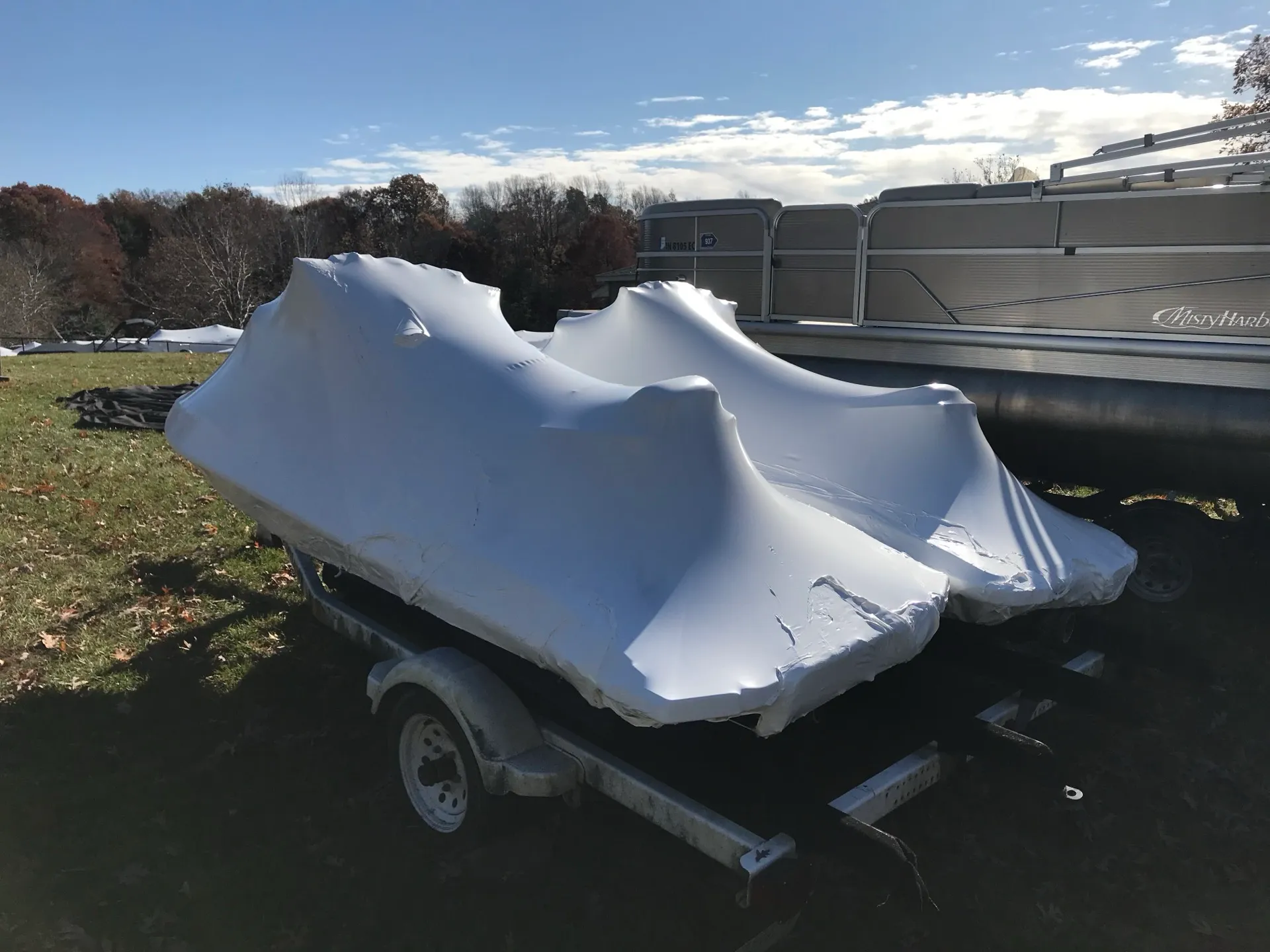 Jet Ski Shrink Wrapping