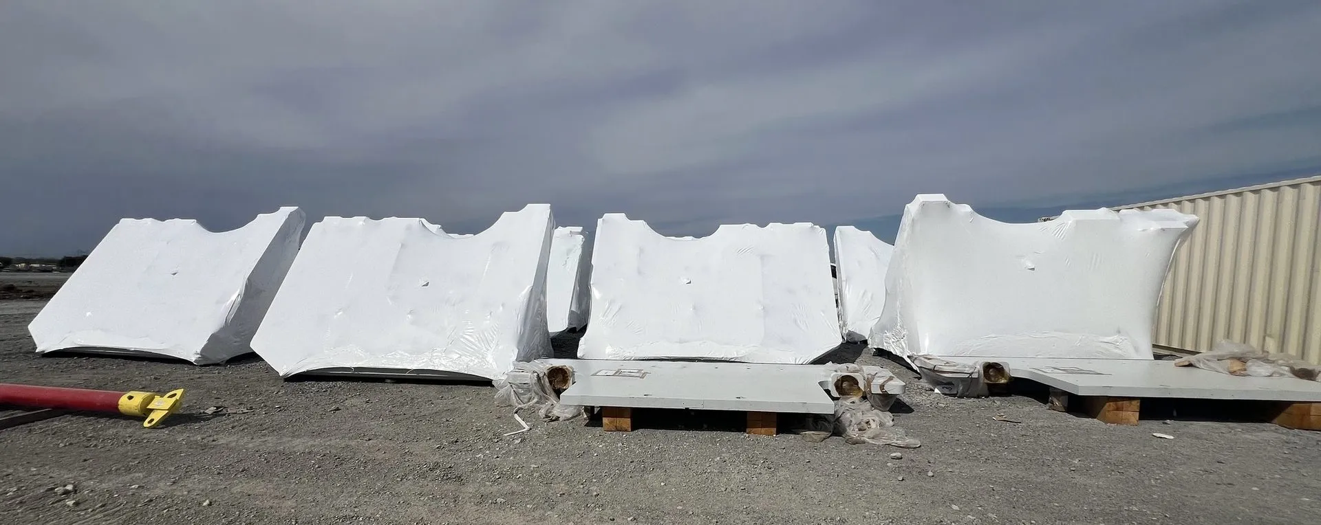 Nucor Steel Crawfordsville, Industrial Manufacturing shrink wrapping by Shrink Masters