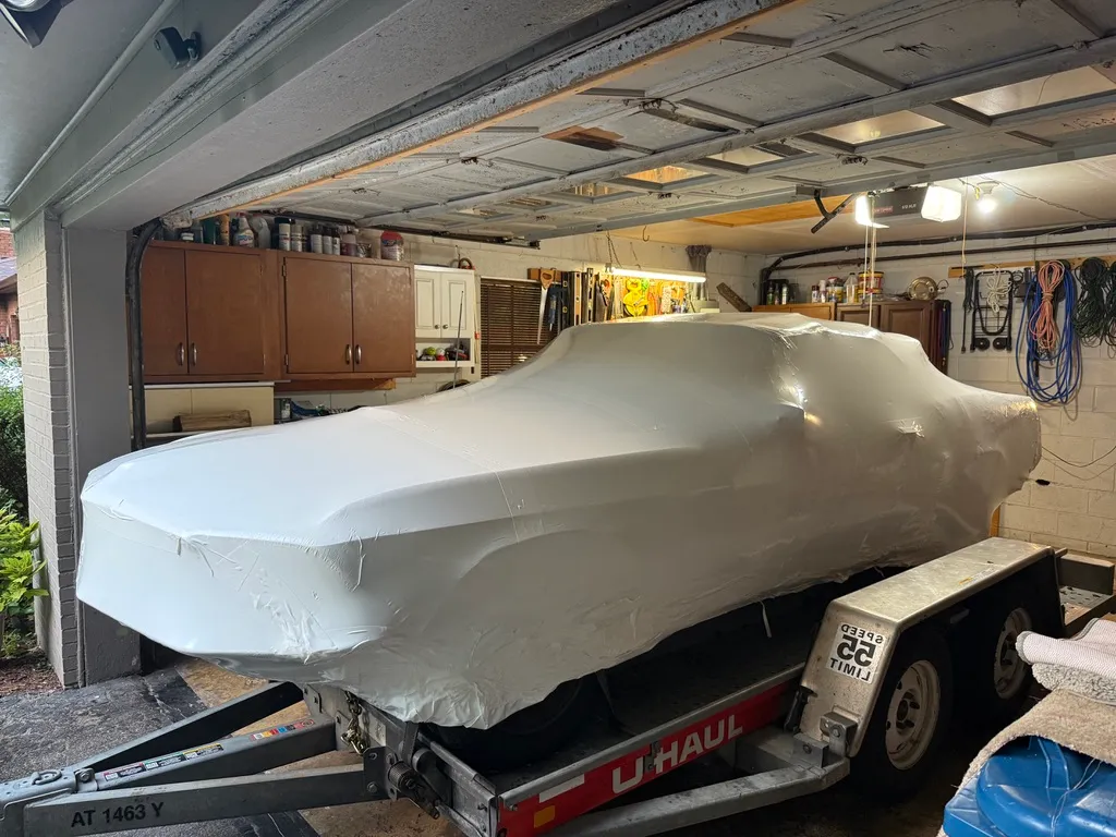 Oversized specialty equipment custom shrink wrapped by Shrink Masters