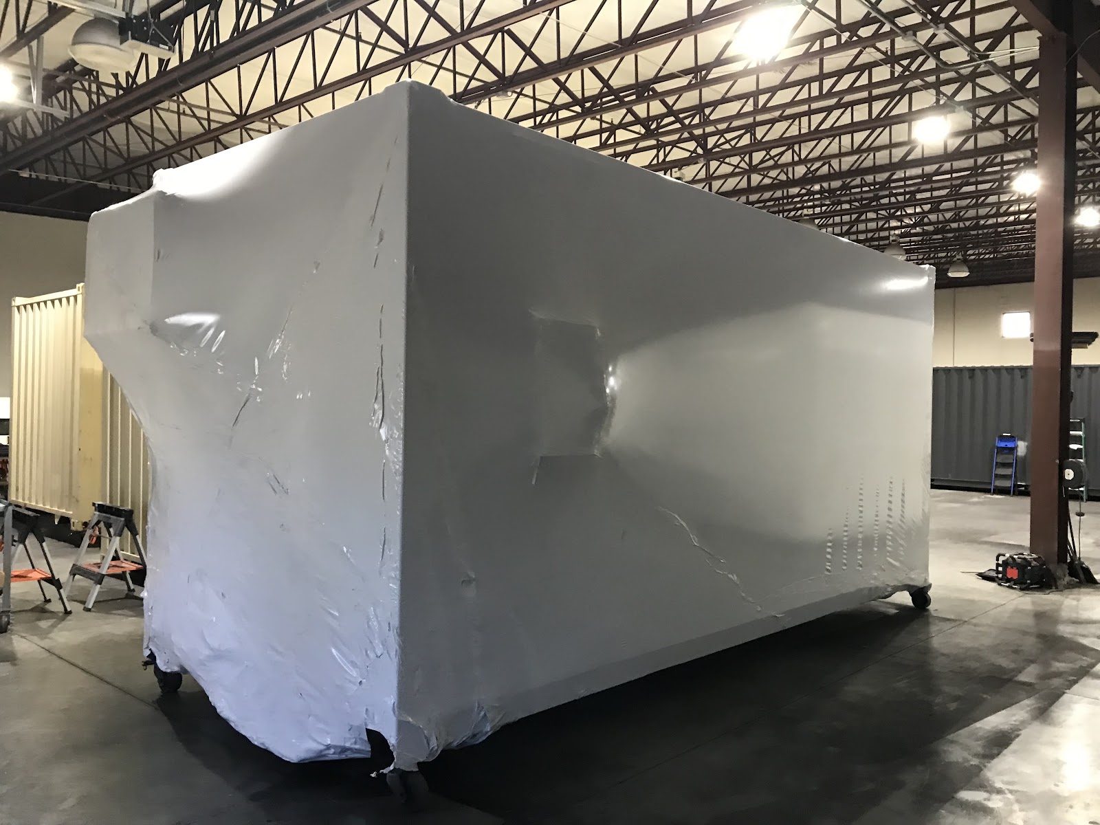 Biologics Modular shrink wrap project, photo 1