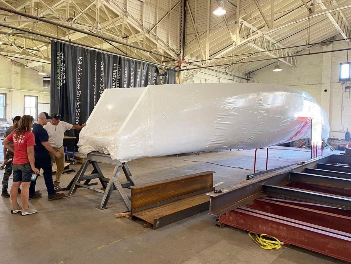 Ignition Arts shrink wrap project, photo 2