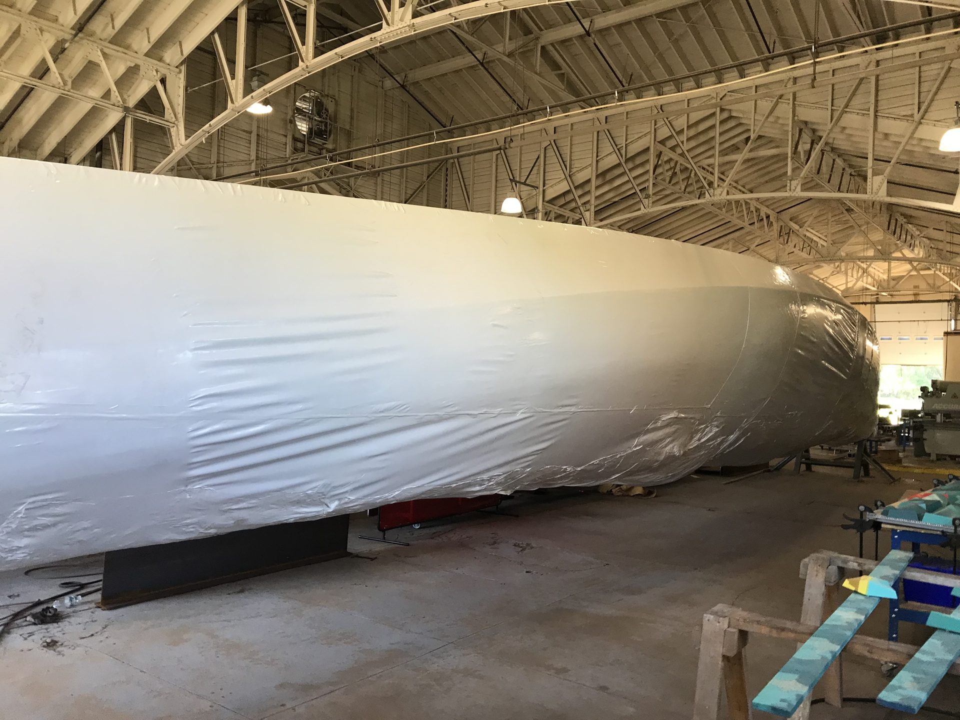 Ignition Arts shrink wrap project, photo 3