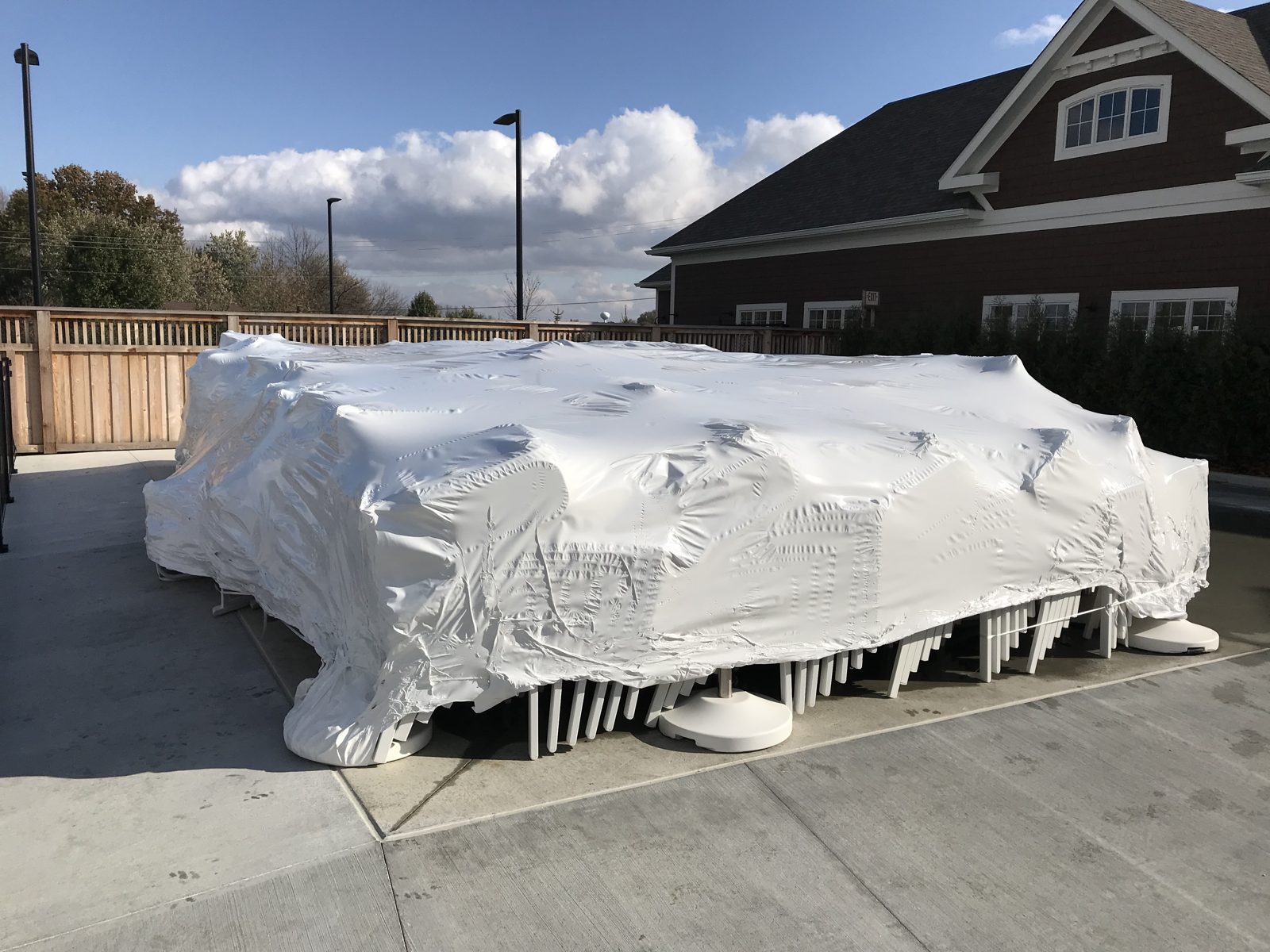 Holiday Farms & Chatham Hills shrink wrap project