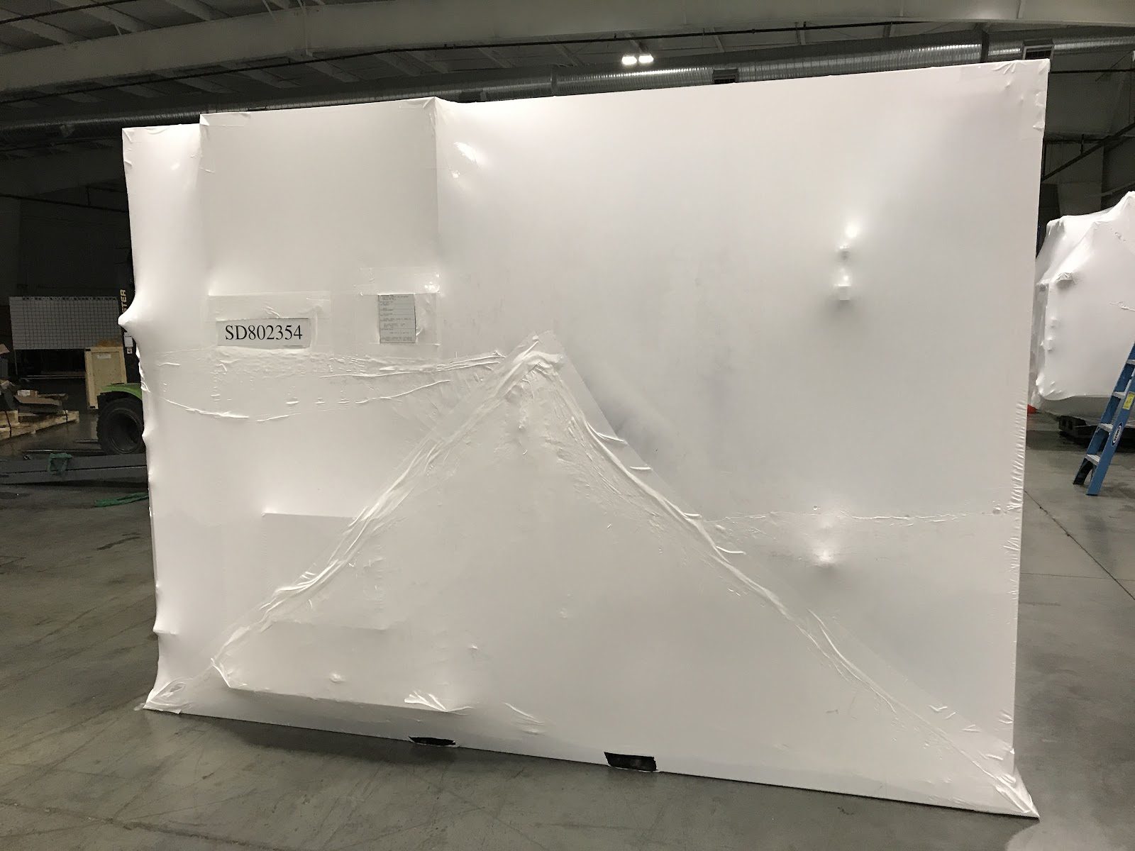 Heartland Machine & Engineering shrink wrap project