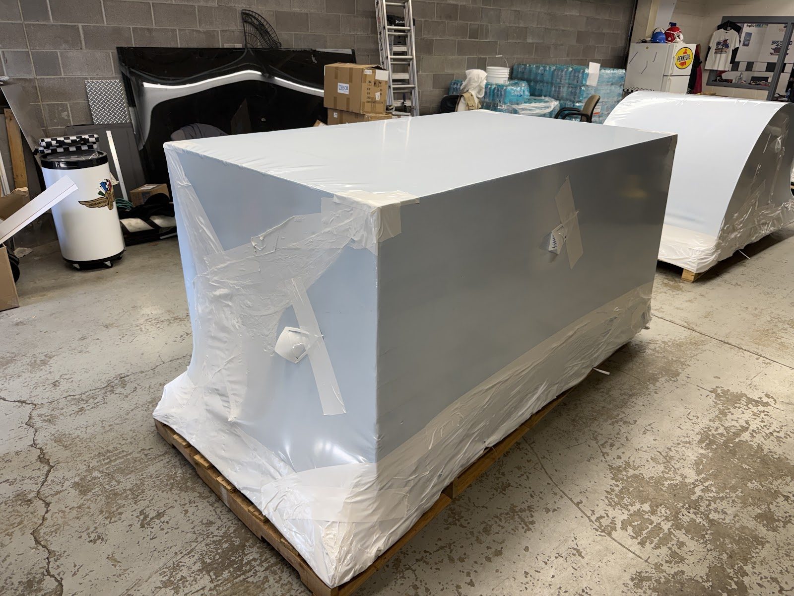 Indianapolis Motor Speedway shrink wrap project, photo 3