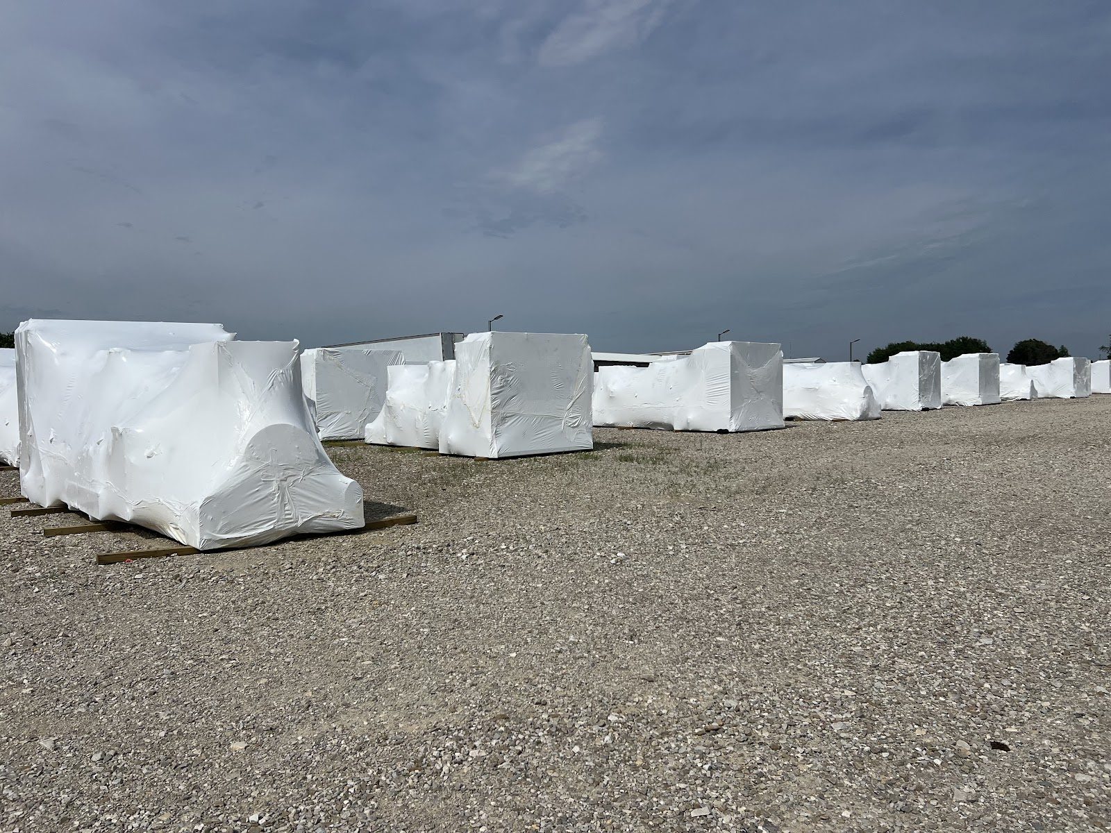 Loftin Electric shrink wrap project, photo 5