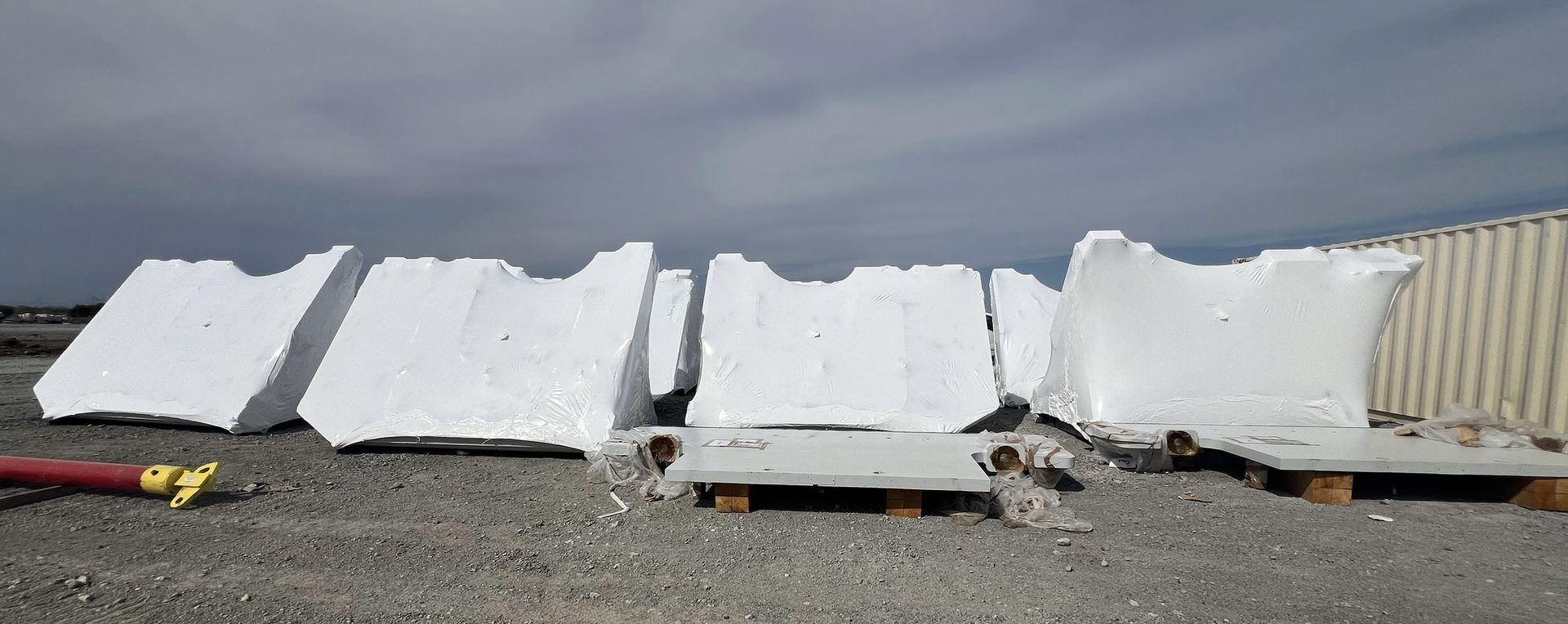 Nucor Steel Crawfordsville shrink wrap project