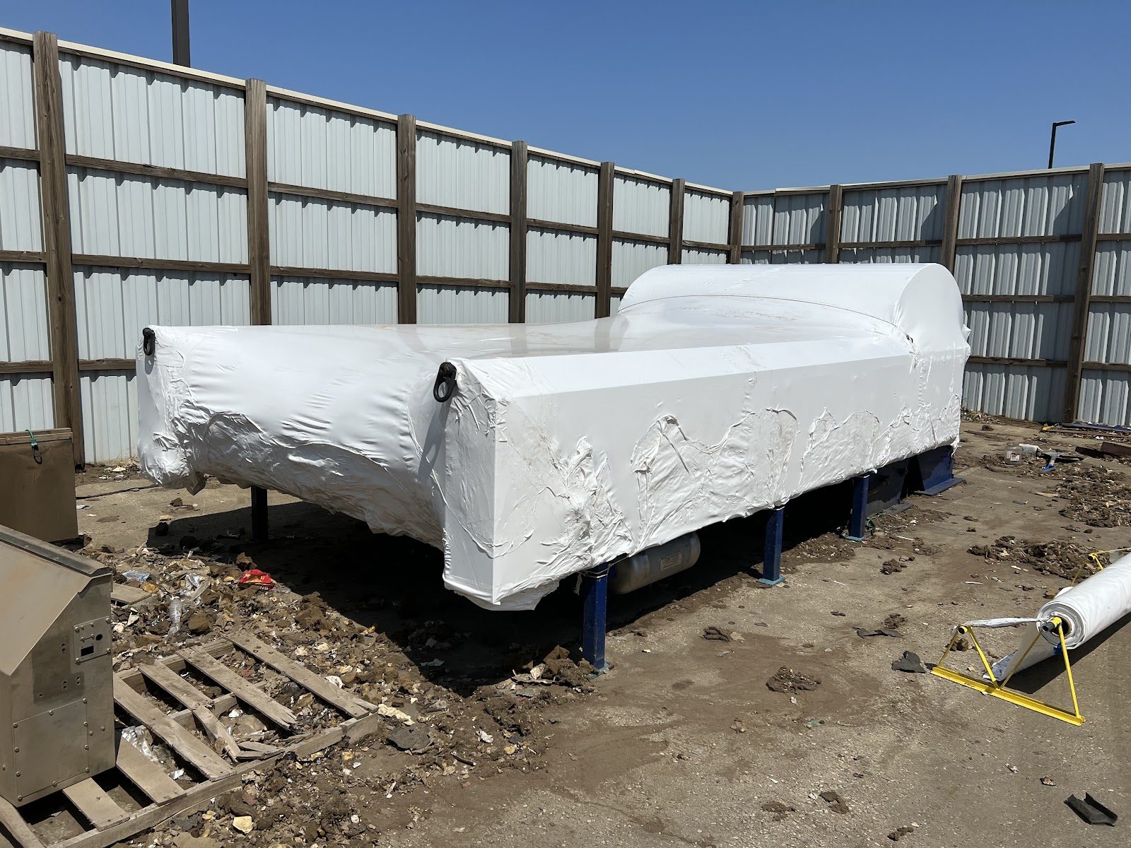 OmniSource shrink wrap project, photo 2