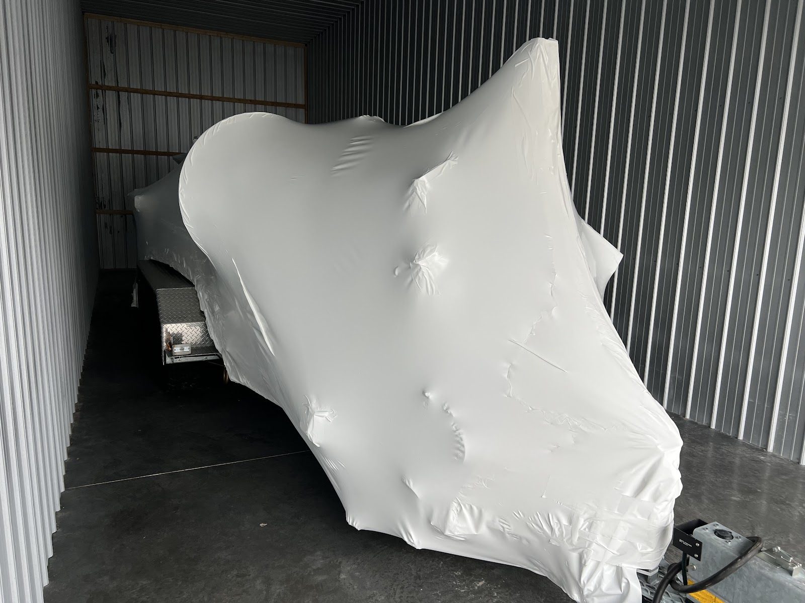 V2X shrink wrap project, photo 1