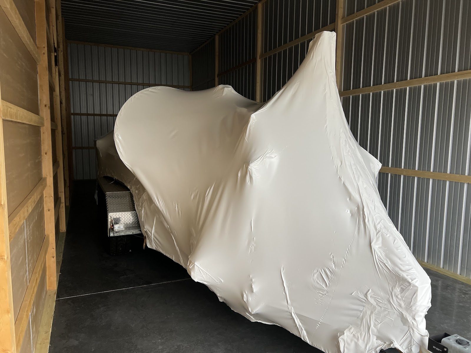V2X shrink wrap project, photo 2