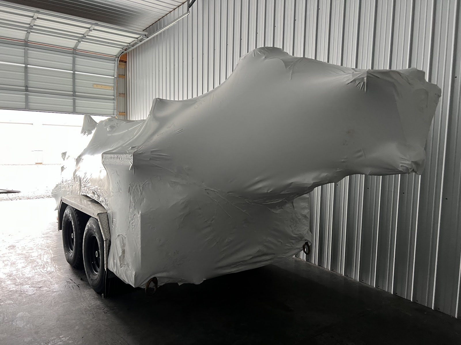 V2X shrink wrap project, photo 3