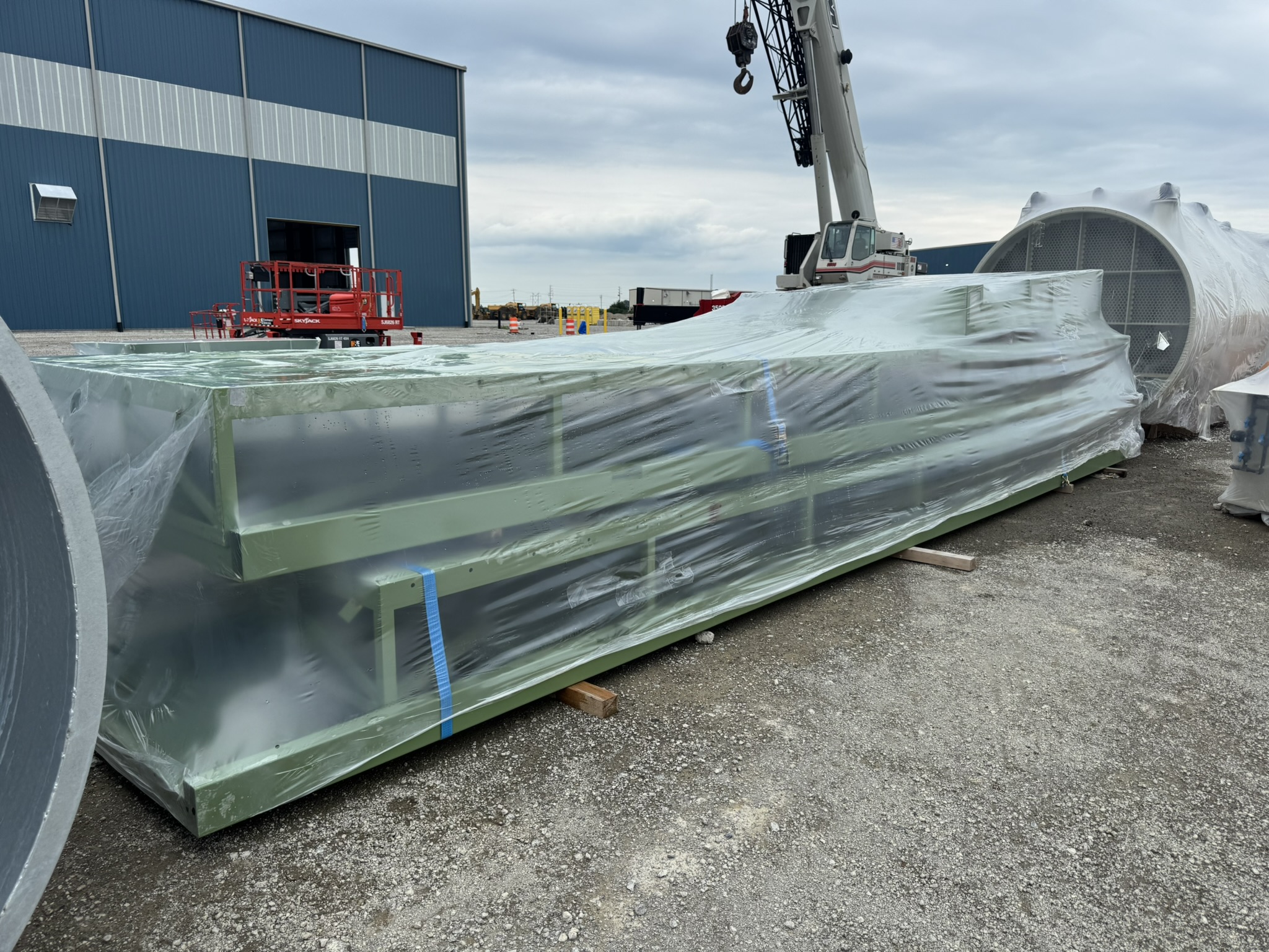 Industrial shrink wrap project, photo 9