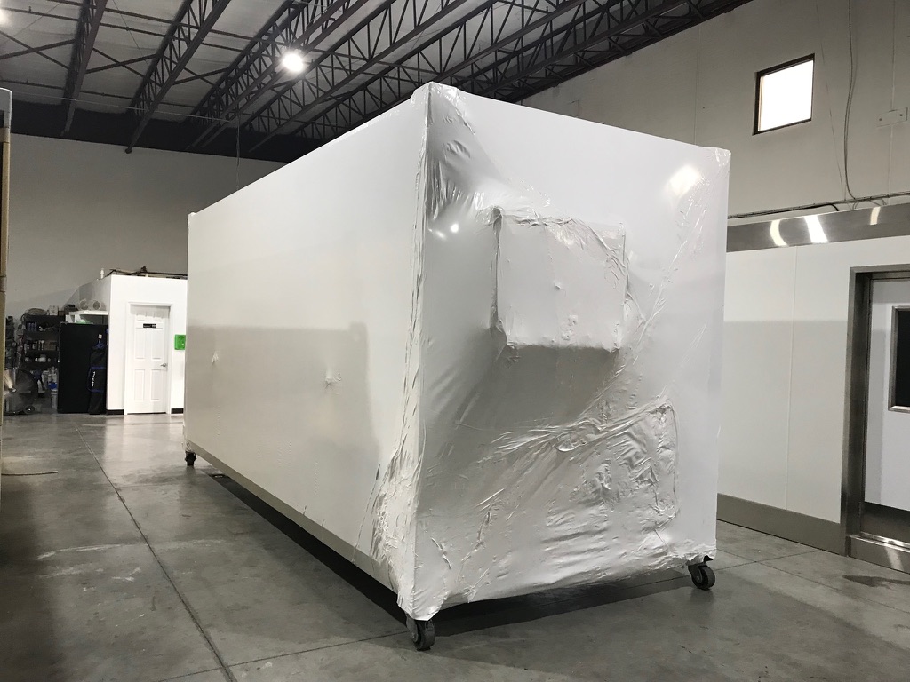 Industrial shrink wrap project, photo 10