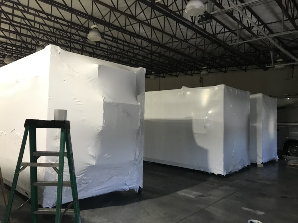 Industrial shrink wrap project, photo 13
