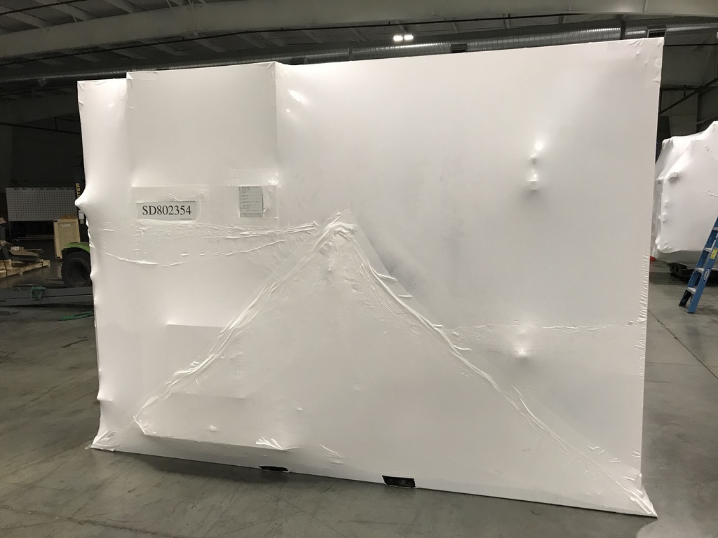 Industrial shrink wrap project, photo 16
