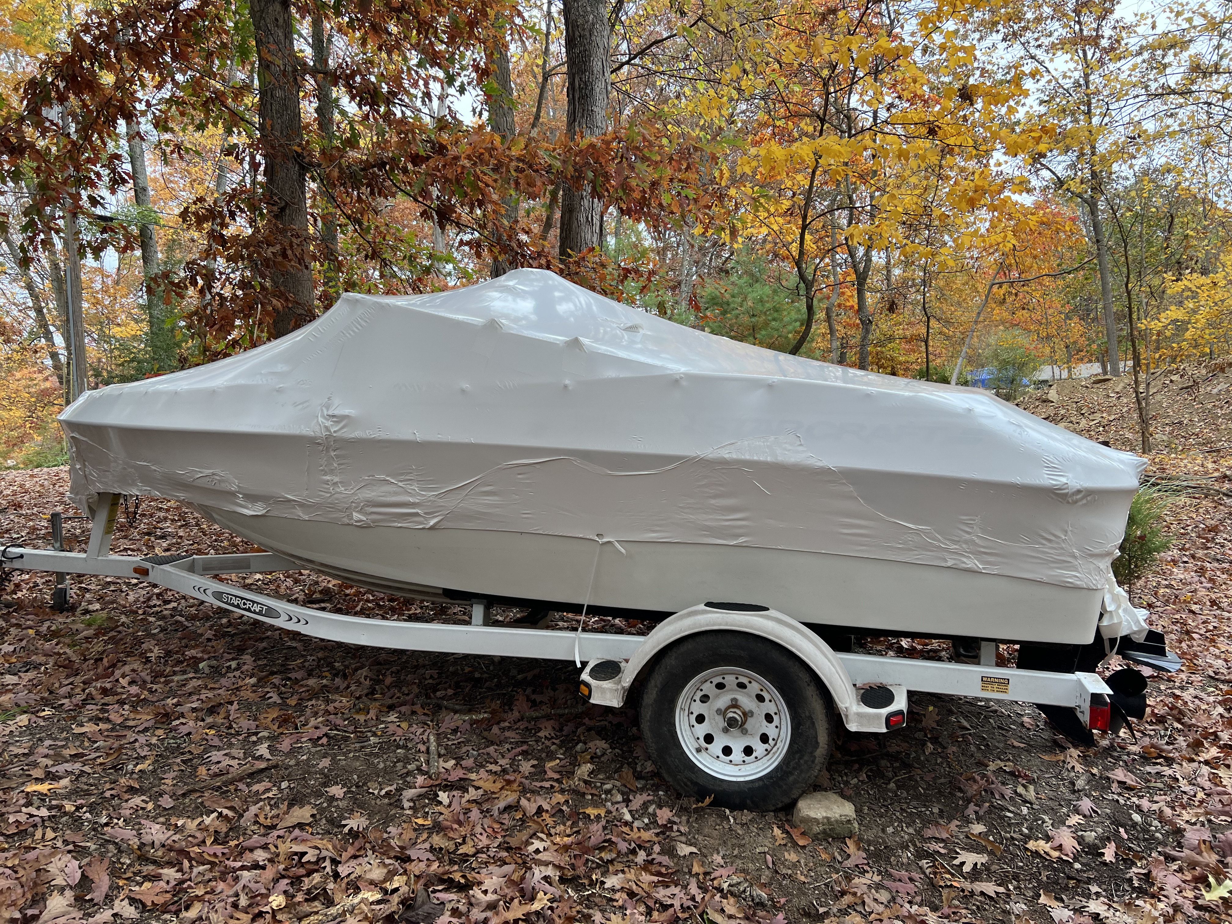 Marine shrink wrap project, photo 10