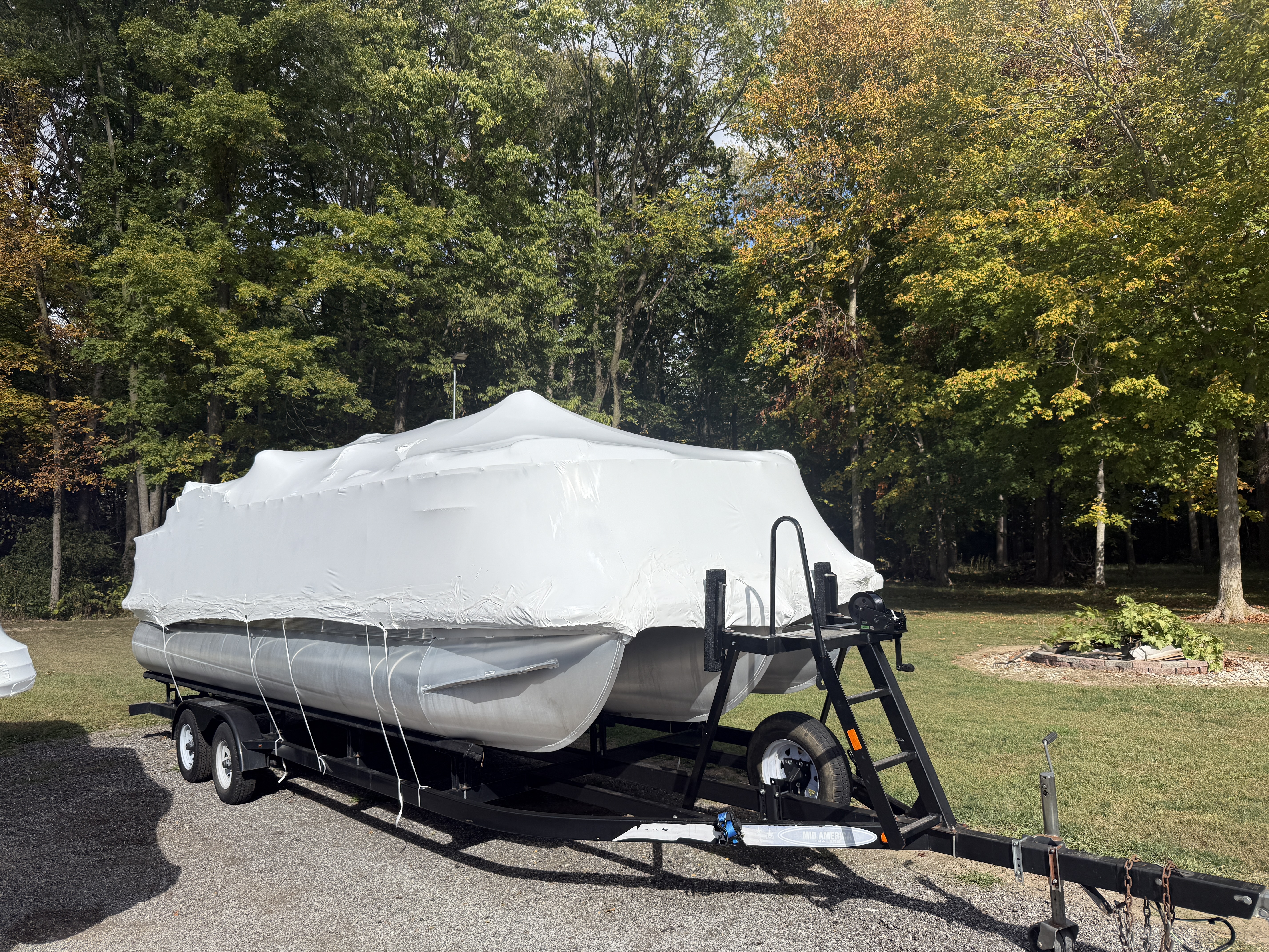 Marine shrink wrap project, photo 11