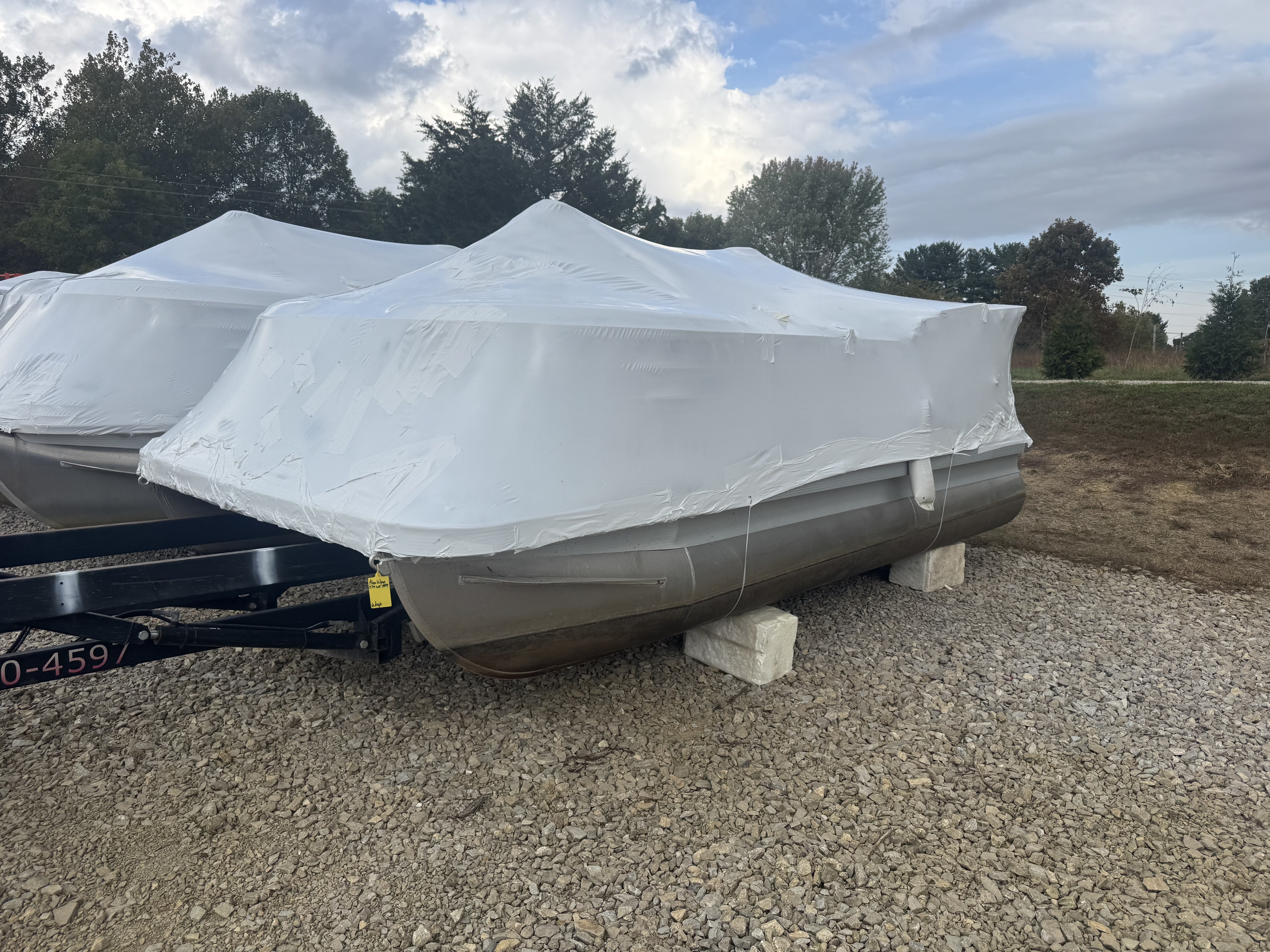 Marine shrink wrap project, photo 12