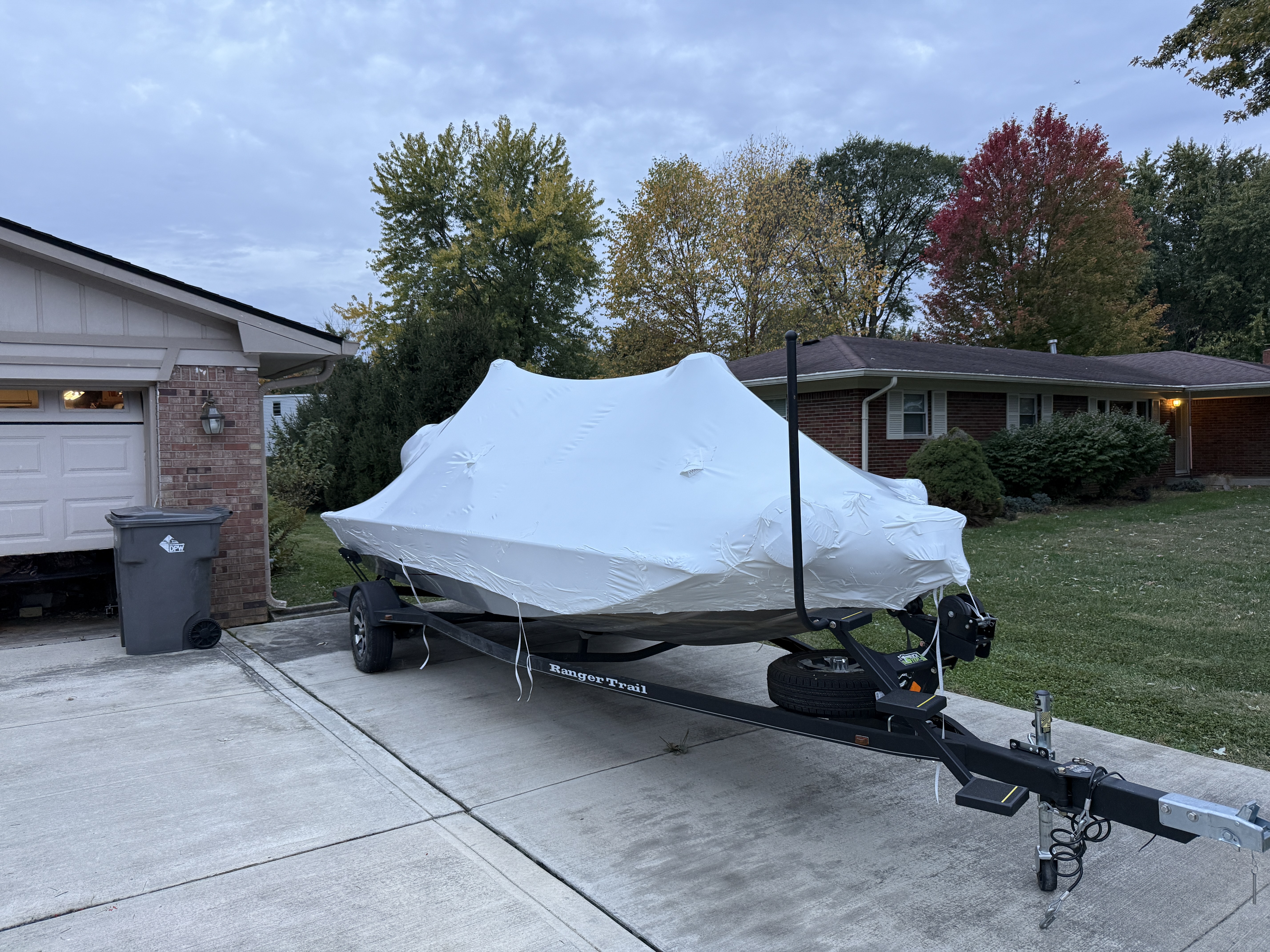 Marine shrink wrap project, photo 15