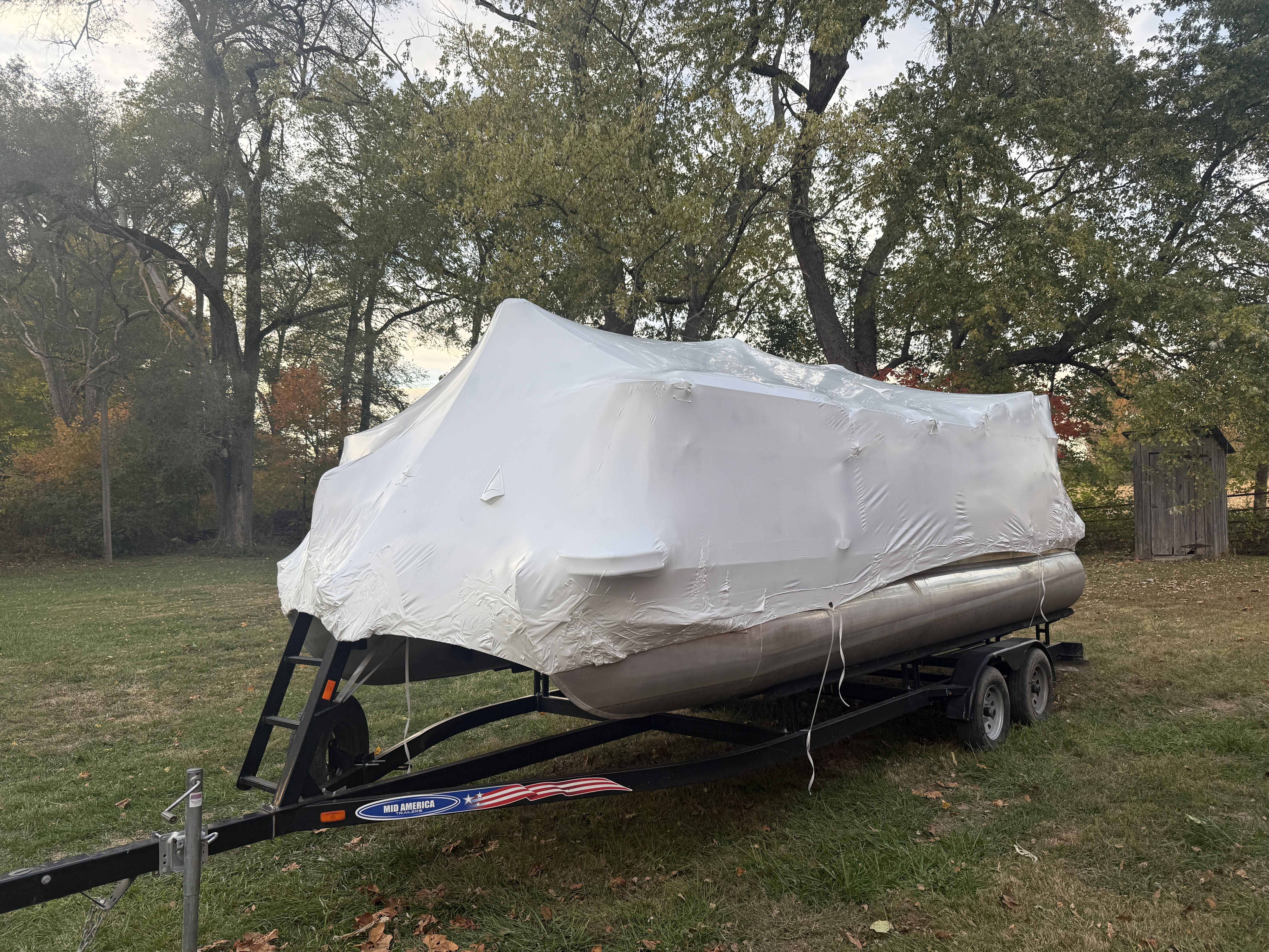 Marine shrink wrap project, photo 16