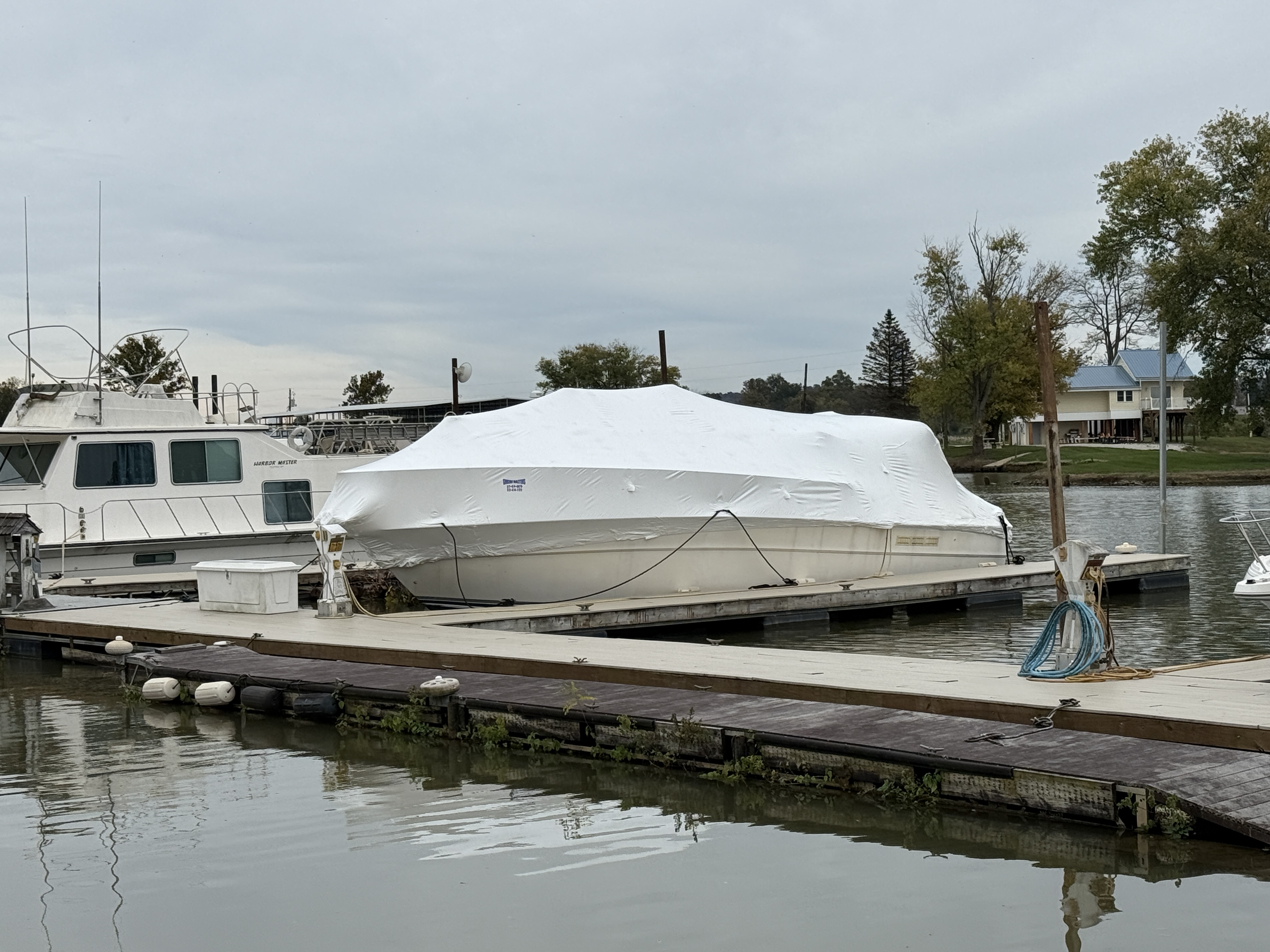 Marine shrink wrap project, photo 18