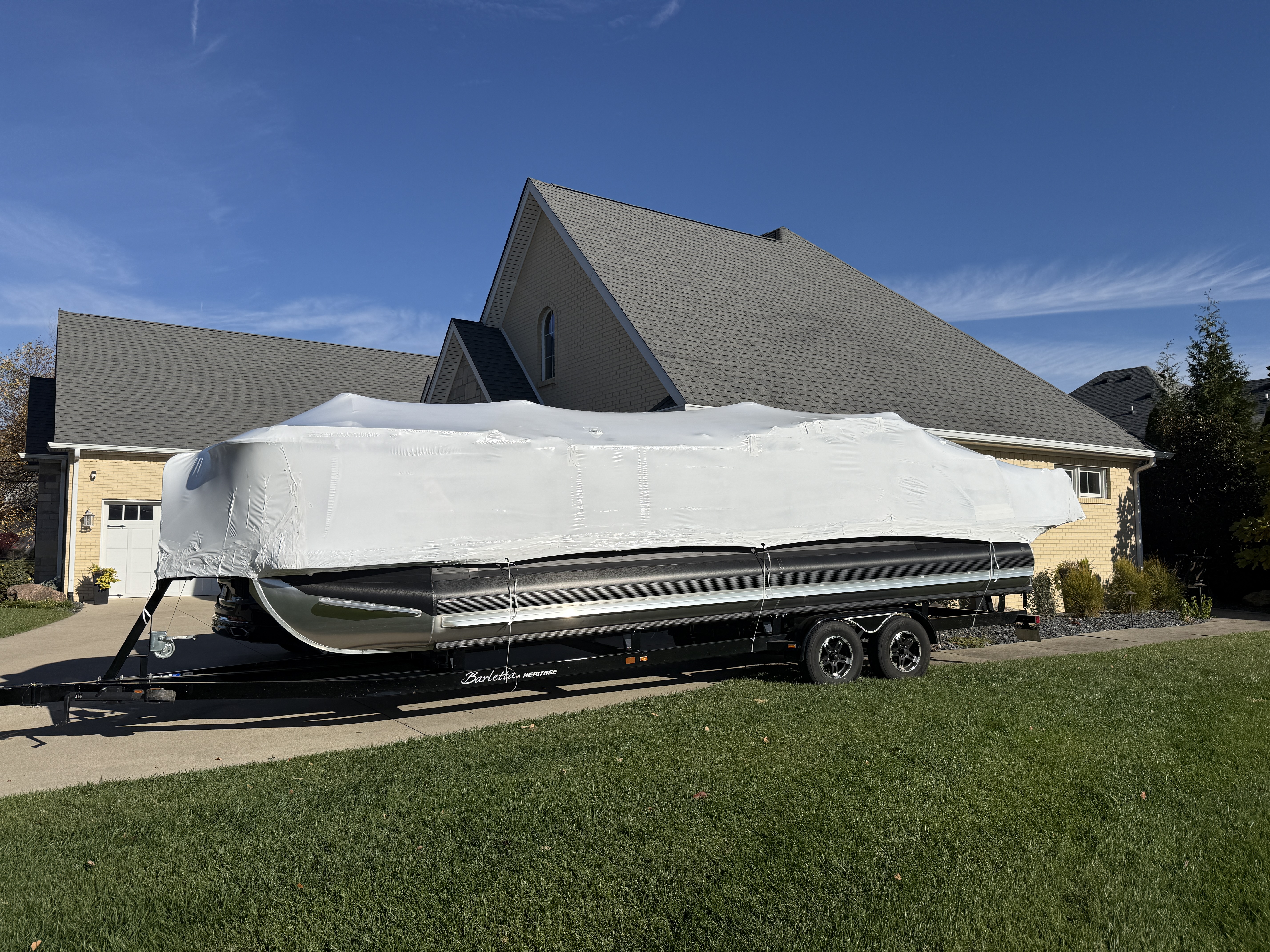 Marine shrink wrap project, photo 19