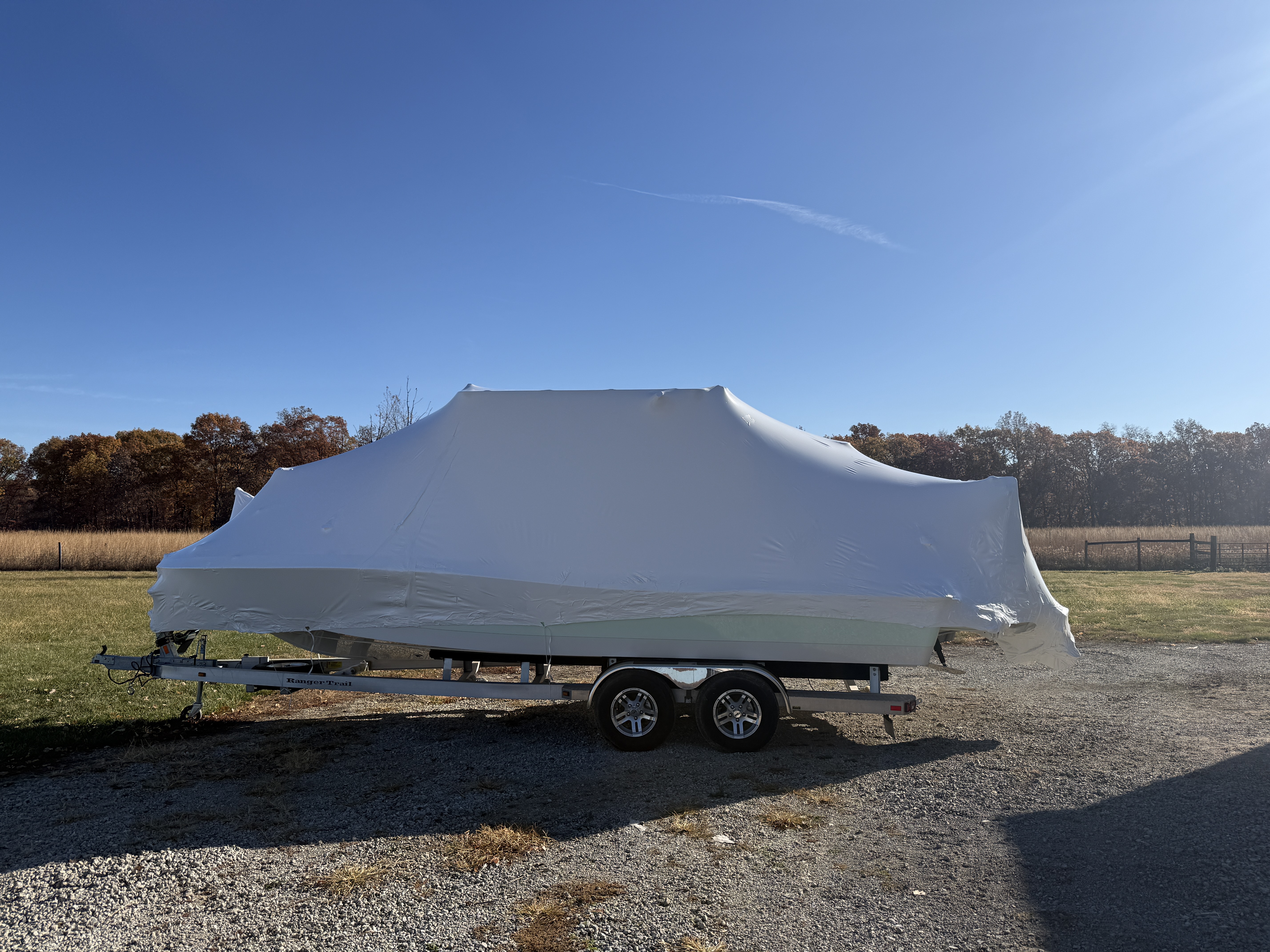 Marine shrink wrap project, photo 21