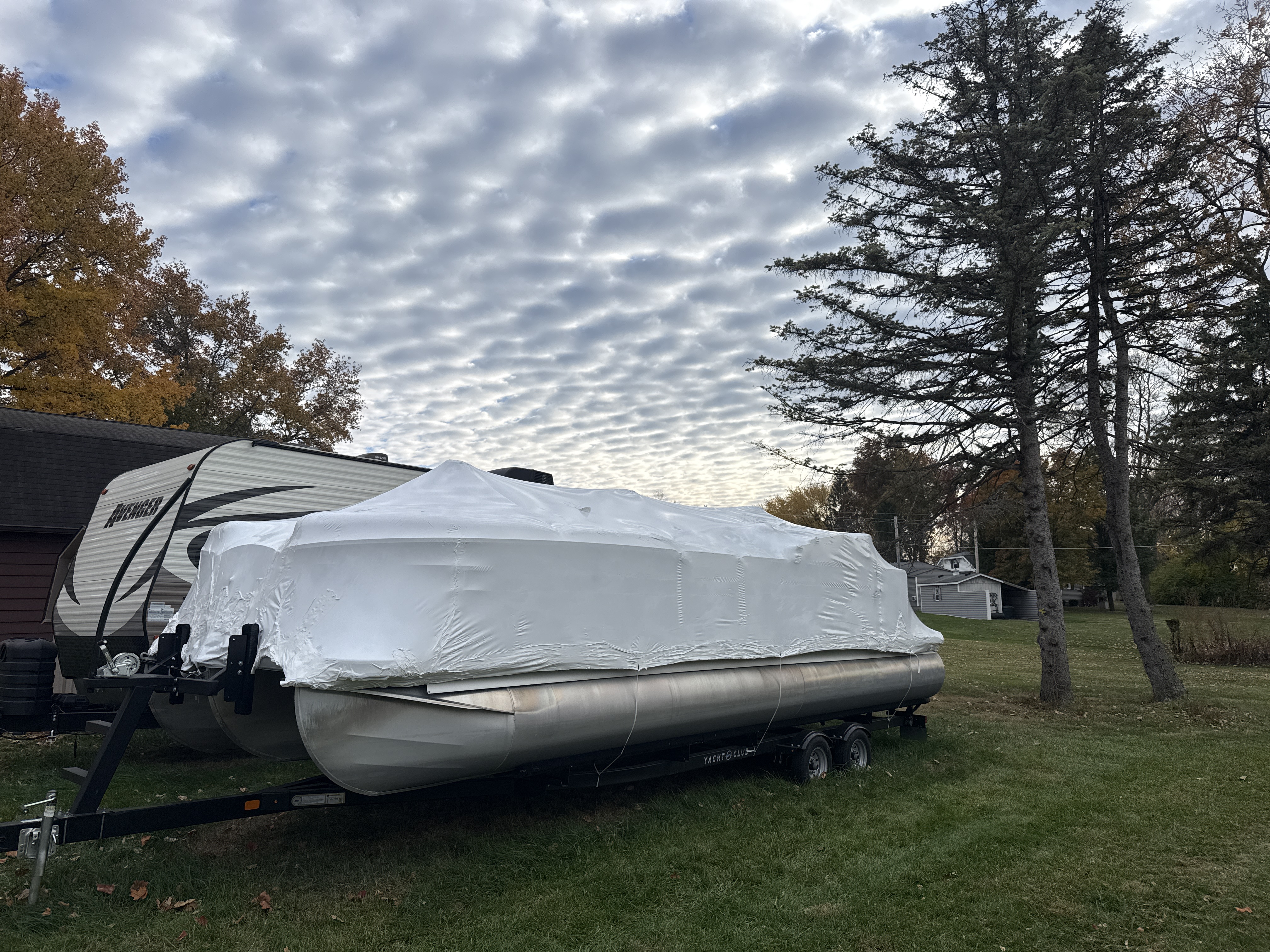 Marine shrink wrap project, photo 23