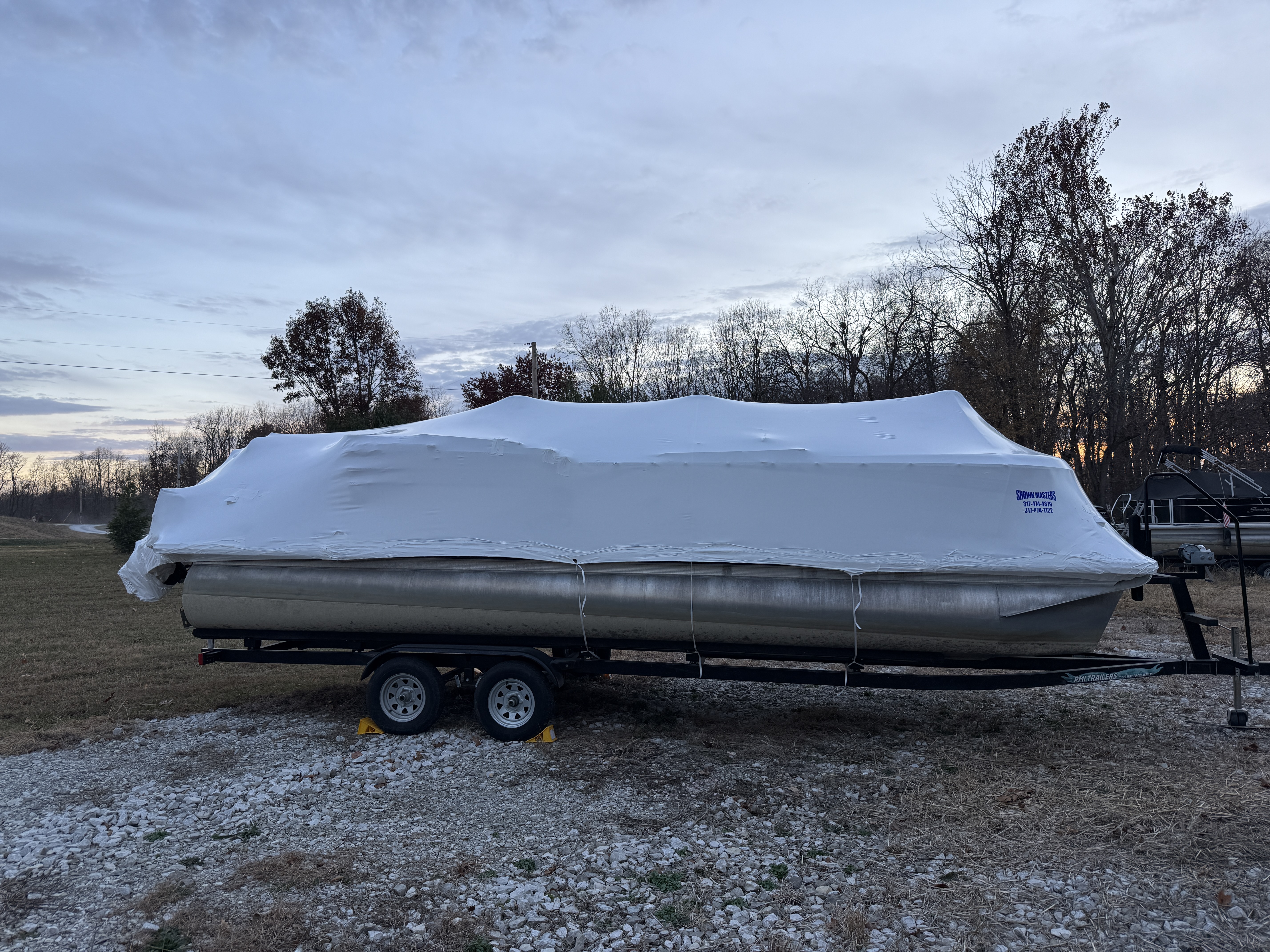 Marine shrink wrap project, photo 26