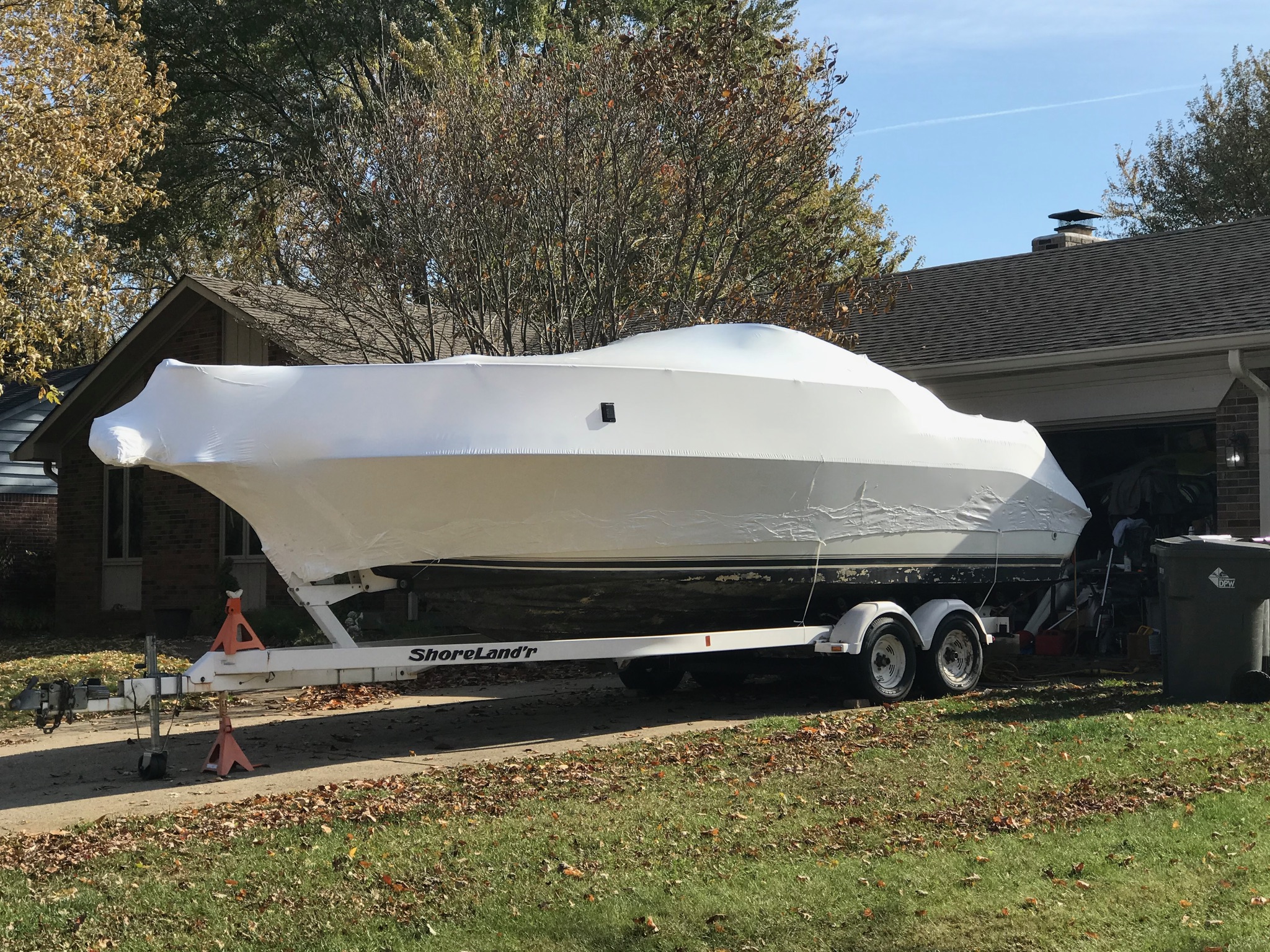 Marine & Recreational shrink wrapping