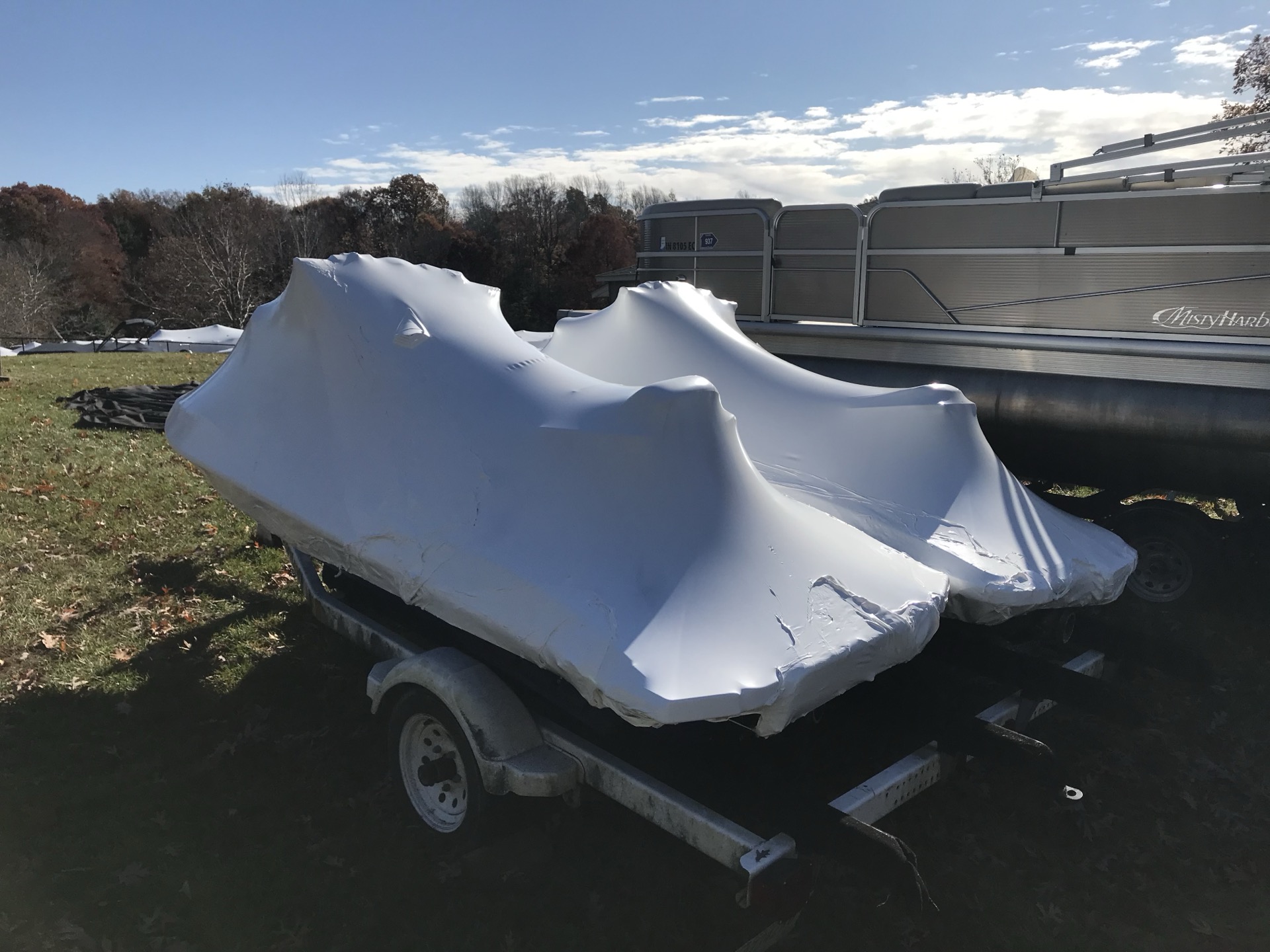 Jet Ski Shrink Wrapping