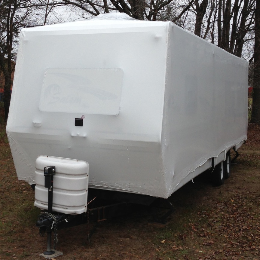 RV & Camper Shrink Wrapping